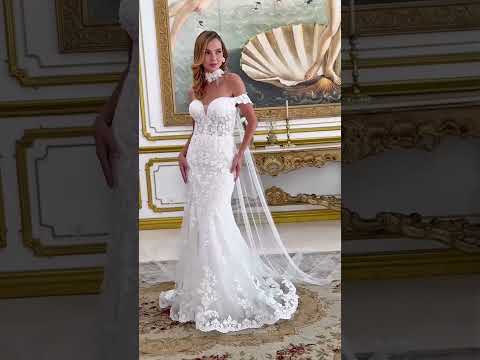 video of the wedding dress