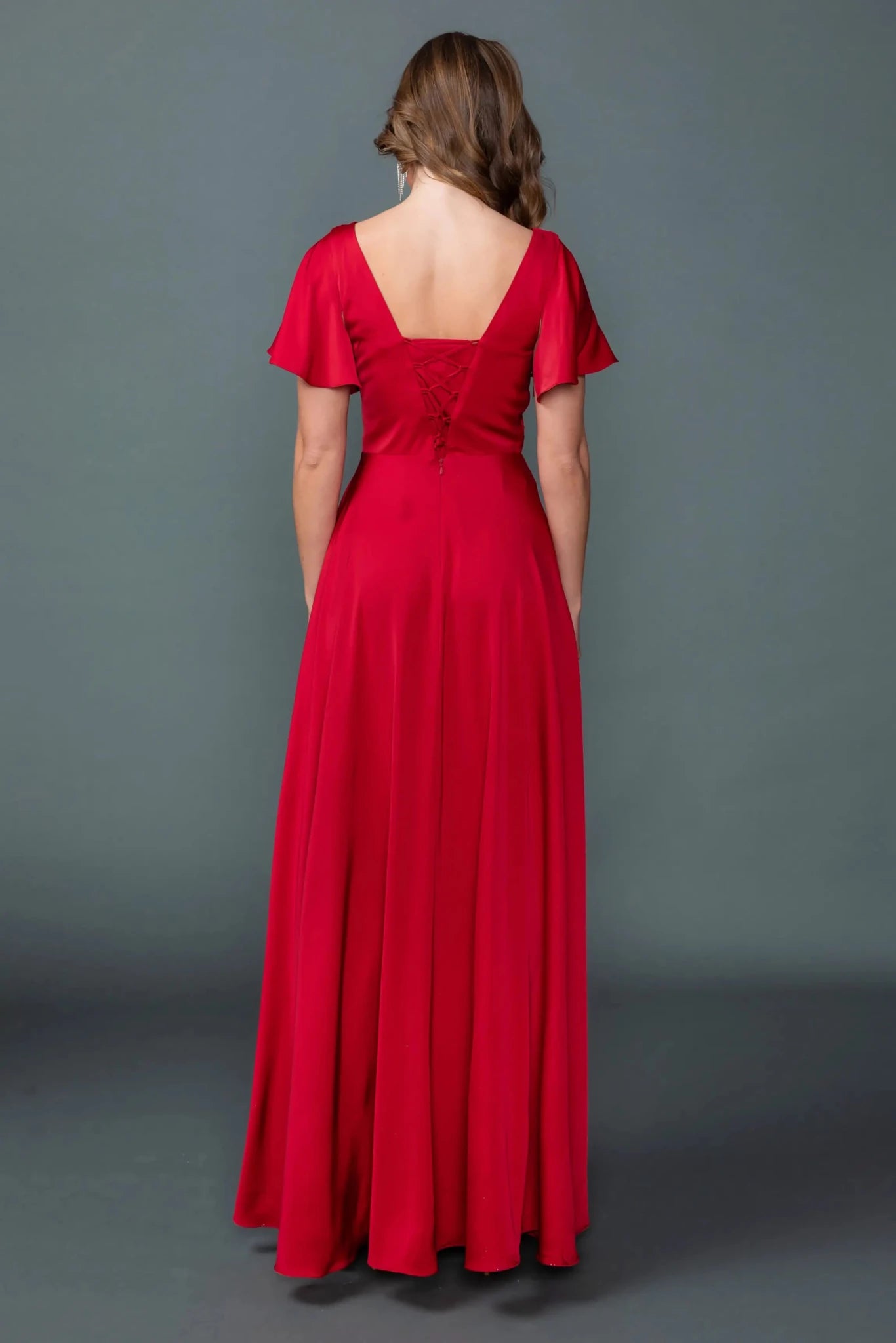 Long Formal Dress: Dancing Queen 4602 Champagne / 2XLarge