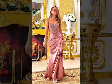 video of the rose gold dress