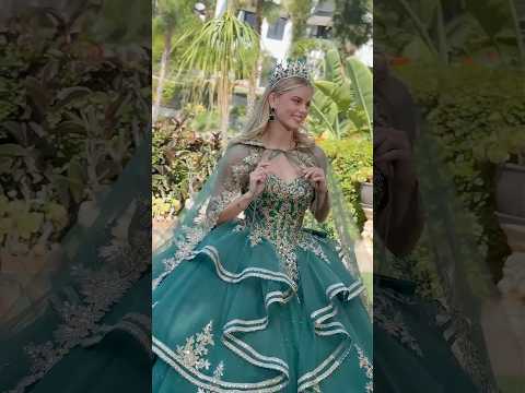 video of the green quince dress