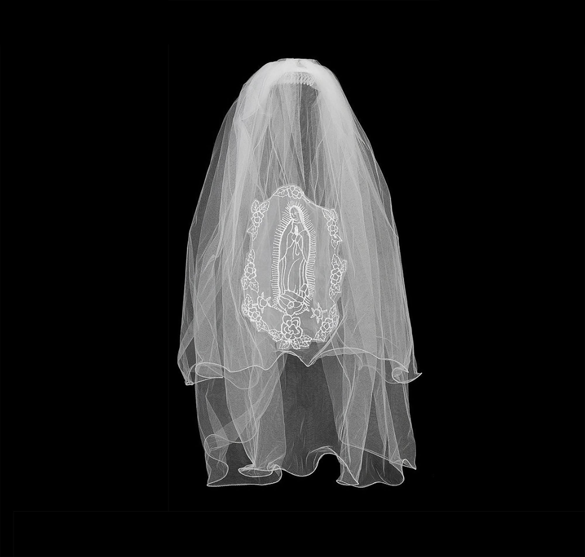 USA Made Handmade First Communion Our Lady of Guadalupe Veil American Stride